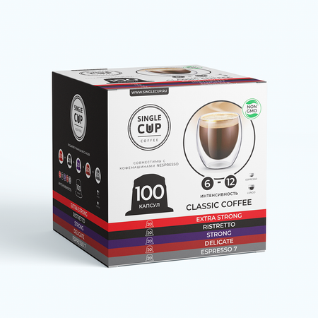 Кофе в капсулах Single Cup Coffee Classic coffee 100 шт.