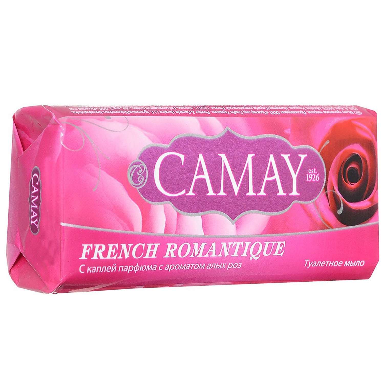 Мыло туалетное Camay Романтик 85г - фото 1