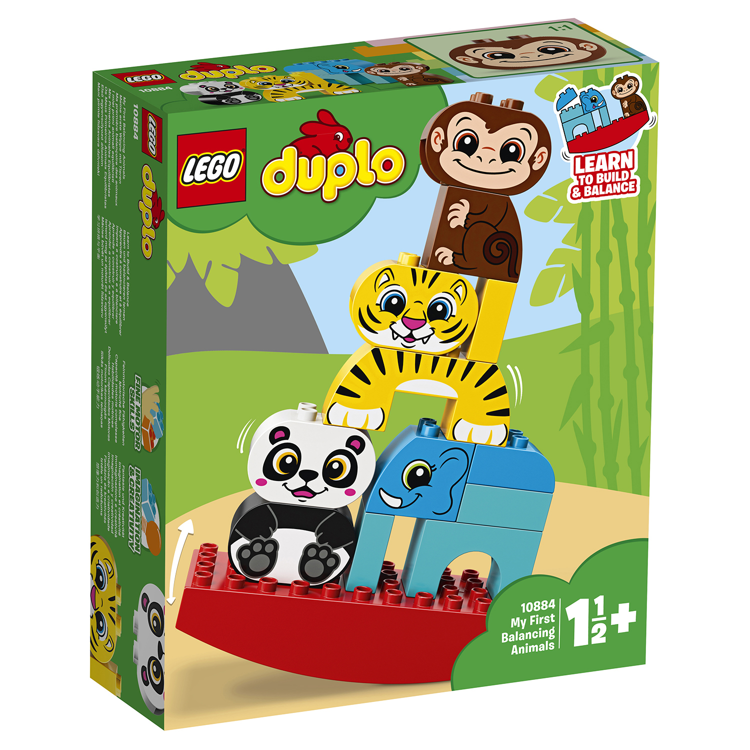 Конструктор LEGO DUPLO My First Мои первые цирковые животные 10884 - фото 3