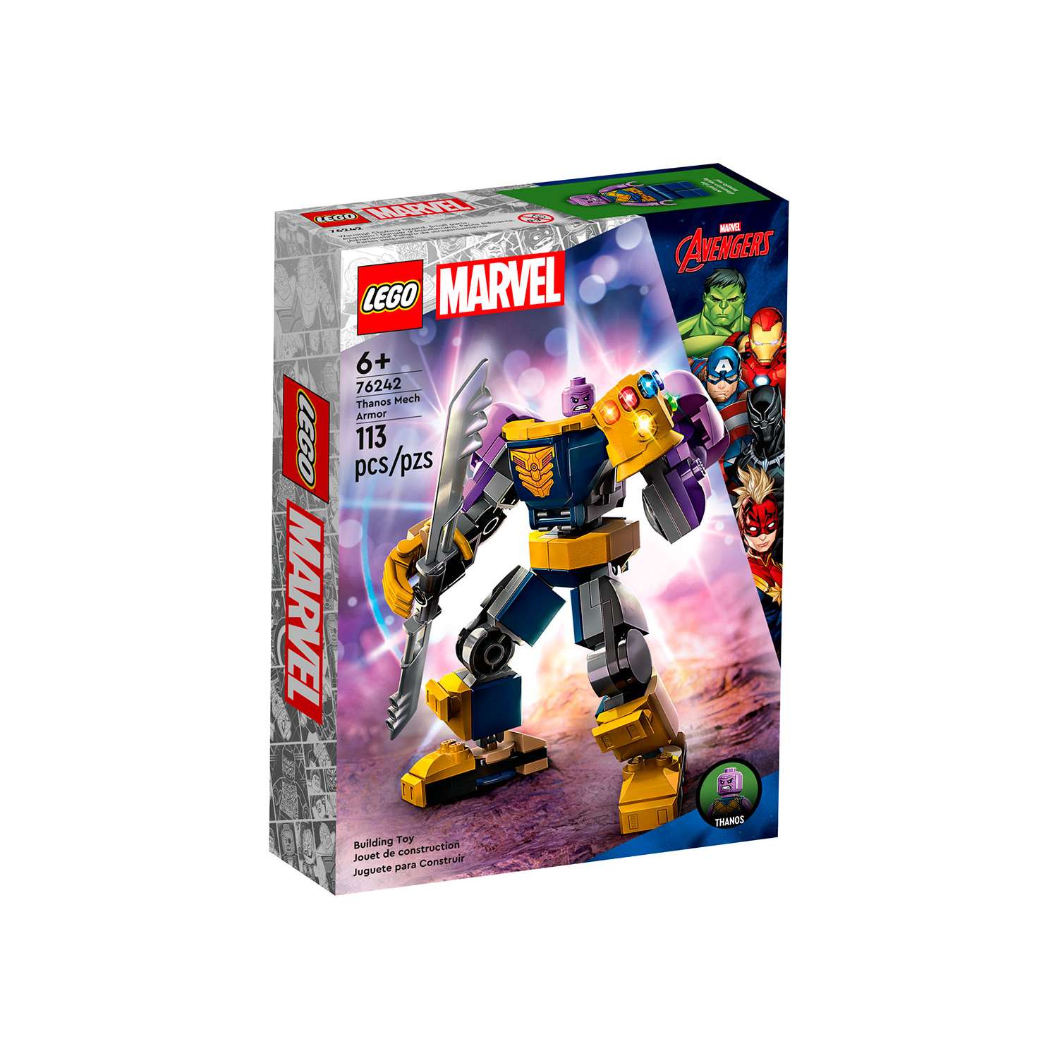 Конструктор детский LEGO Marvel Танос робот - фото 3