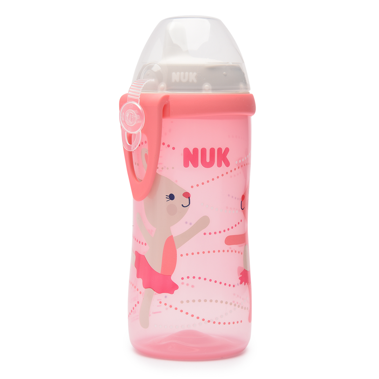 Поильник Nuk Kiddy Cup Розовый - фото 1