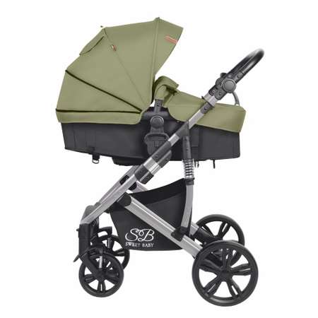 Коляска-трансформер 2 в 1 Sweet Baby Comfort dark green