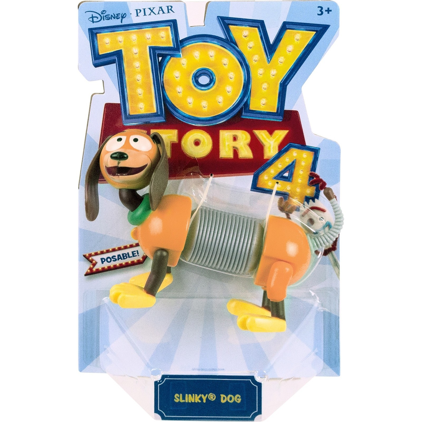 Фигурка Toy Story История игрушек 4 Слинки GFV30 купить по цене 1 ₽ в  интернет-магазине Детский мир