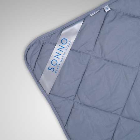 Одеяло SONNO AURA Евро-размер 200х220 Amicor TM Цвет Французский серый