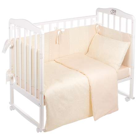 Комплект в кроватку Sweet Baby 4предмета Venere Beige Бежевый