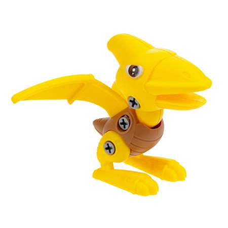 Игрушка-сюрприз 1TOY Динопарк Яйцо с динозавром желтый