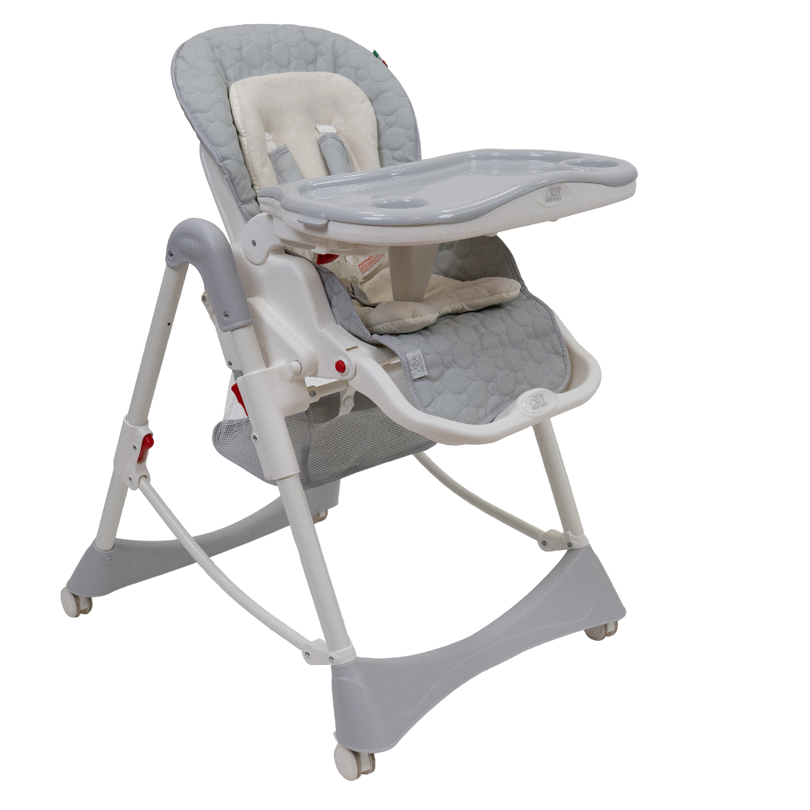 Стульчик для кормления Sweet Baby Royal Classic Gray - фото 5