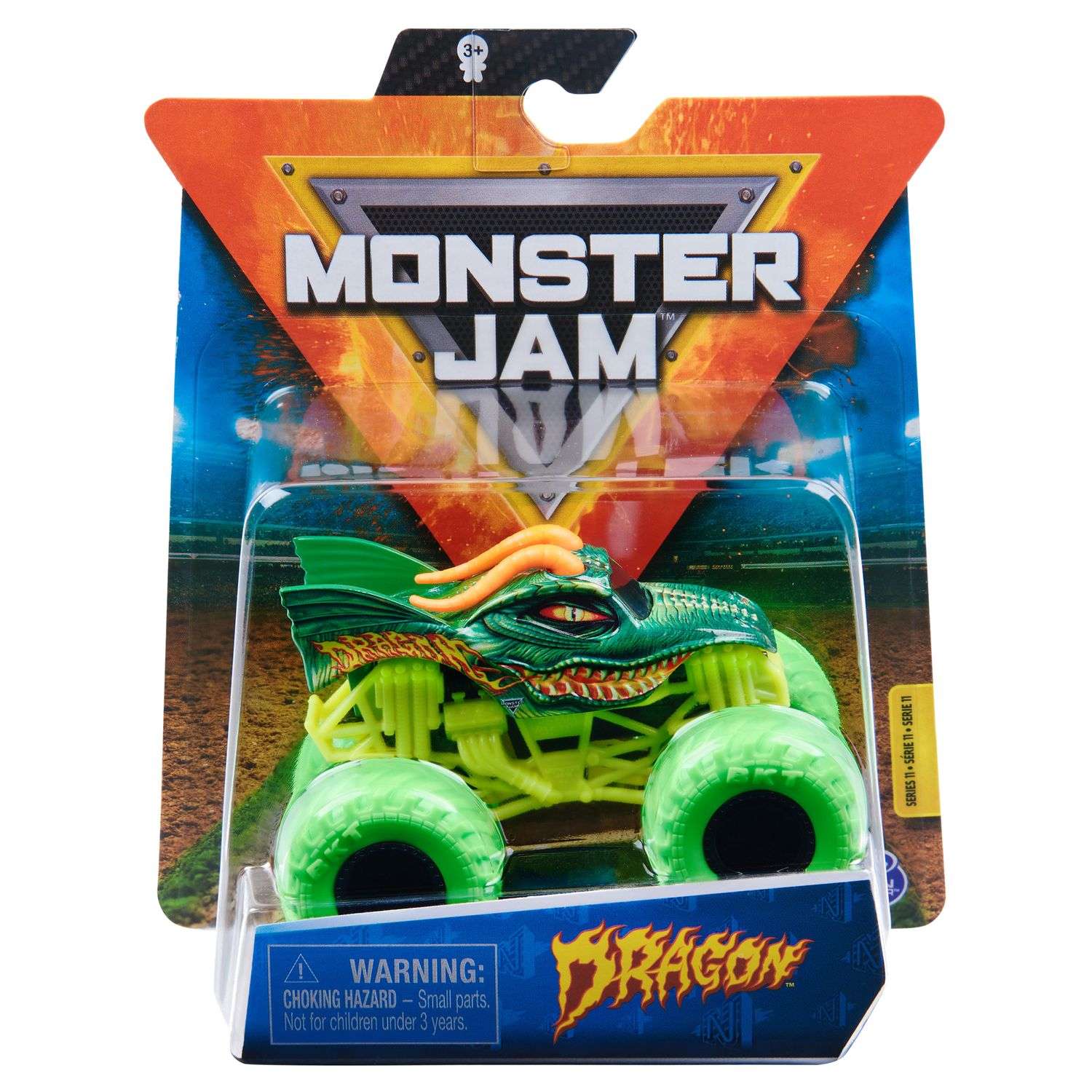 Машинка Monster Jam 1:64 Dragon 6044941/20123293 6044941 - фото 2