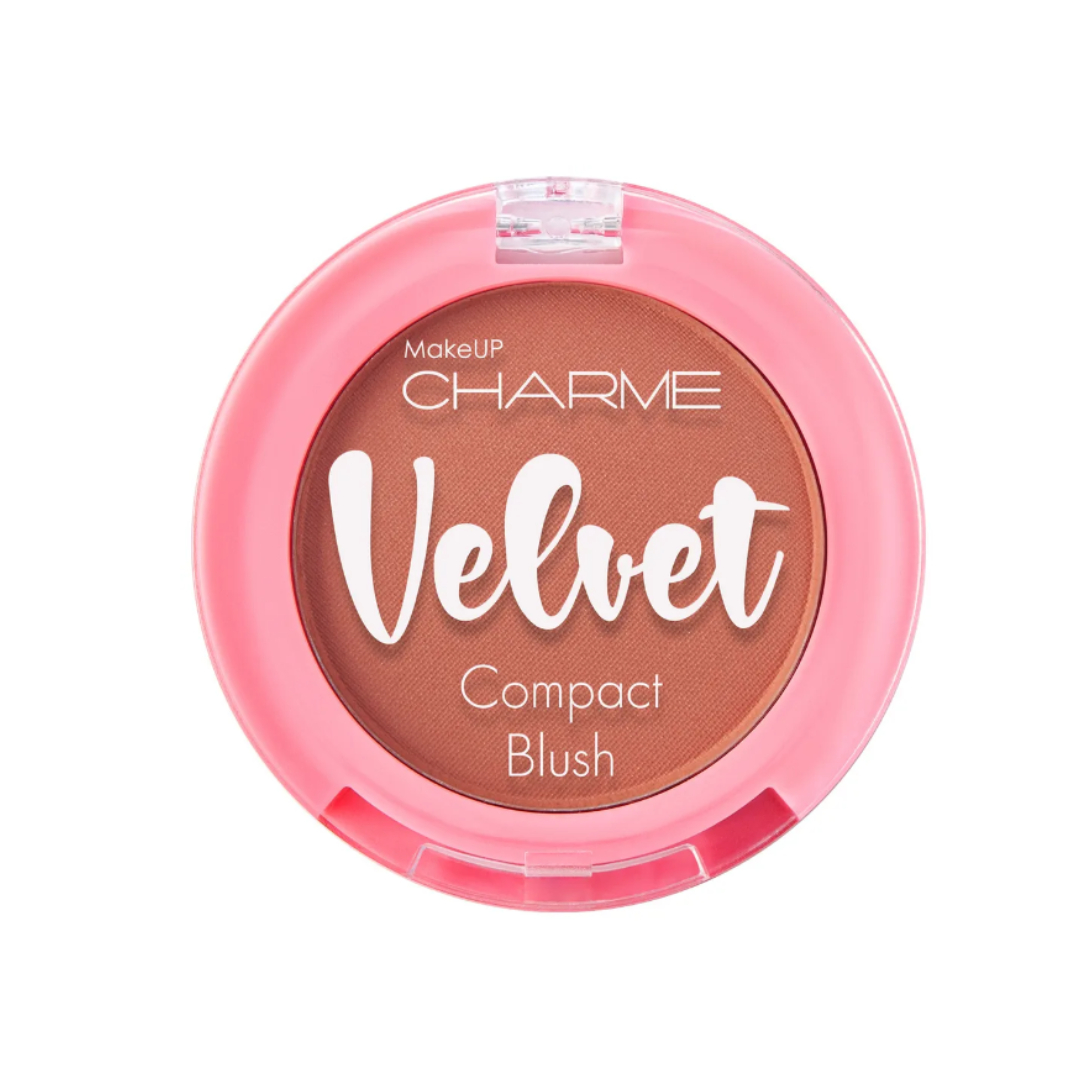 Румяна для лица Charme скульптурирующие velvet тон 105 имбирный 2.7г - фото 1