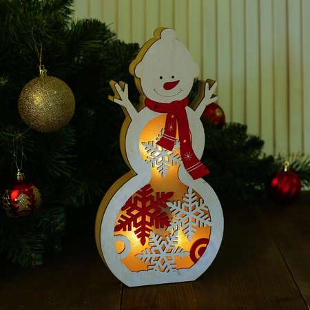 Декор Luazon с подсветкой «Большой снеговик»