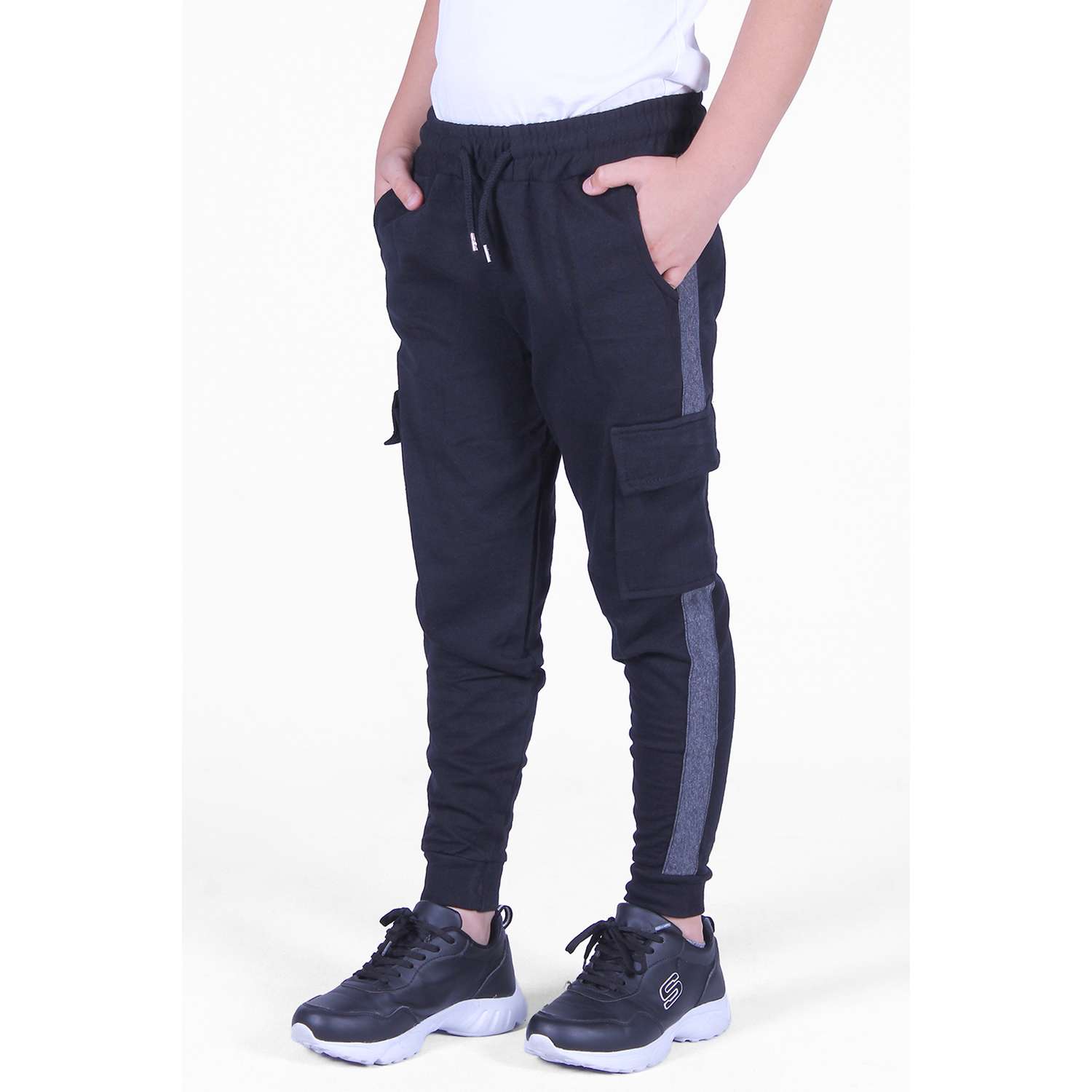 Спортивные брюки ciggo 114 черный - фото 2