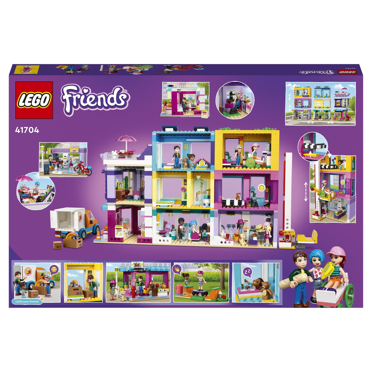 Конструктор LEGO Friends Большой дом на главной улице 41704 - фото 3