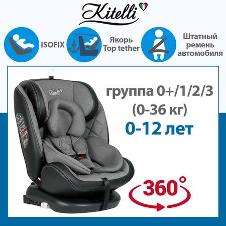 Автокресло Kitelli Stello ST-3 Серый