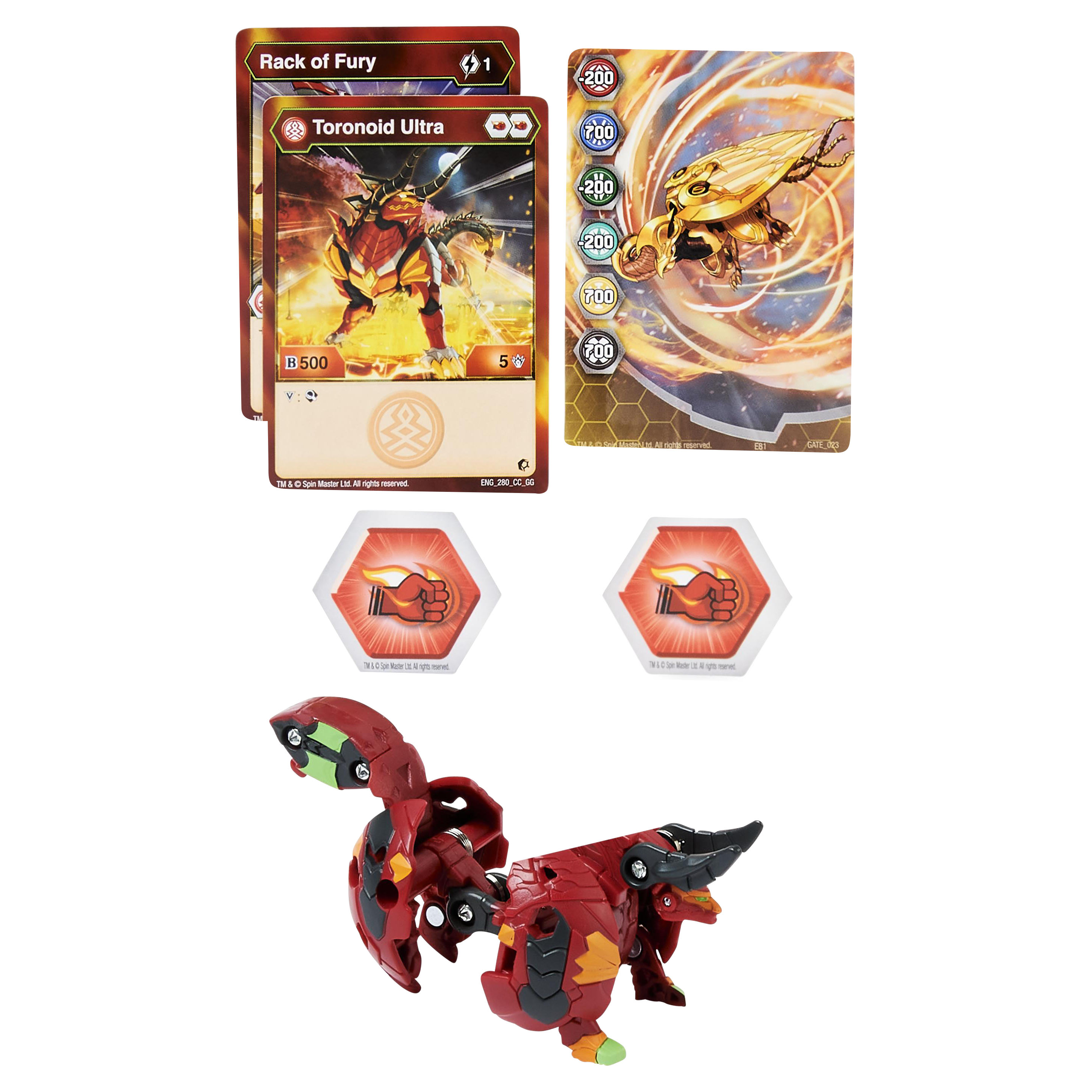 Фигурка-трансформер Bakugan S3 Ультра Behemoth Red 6061538/20132922 - фото 3