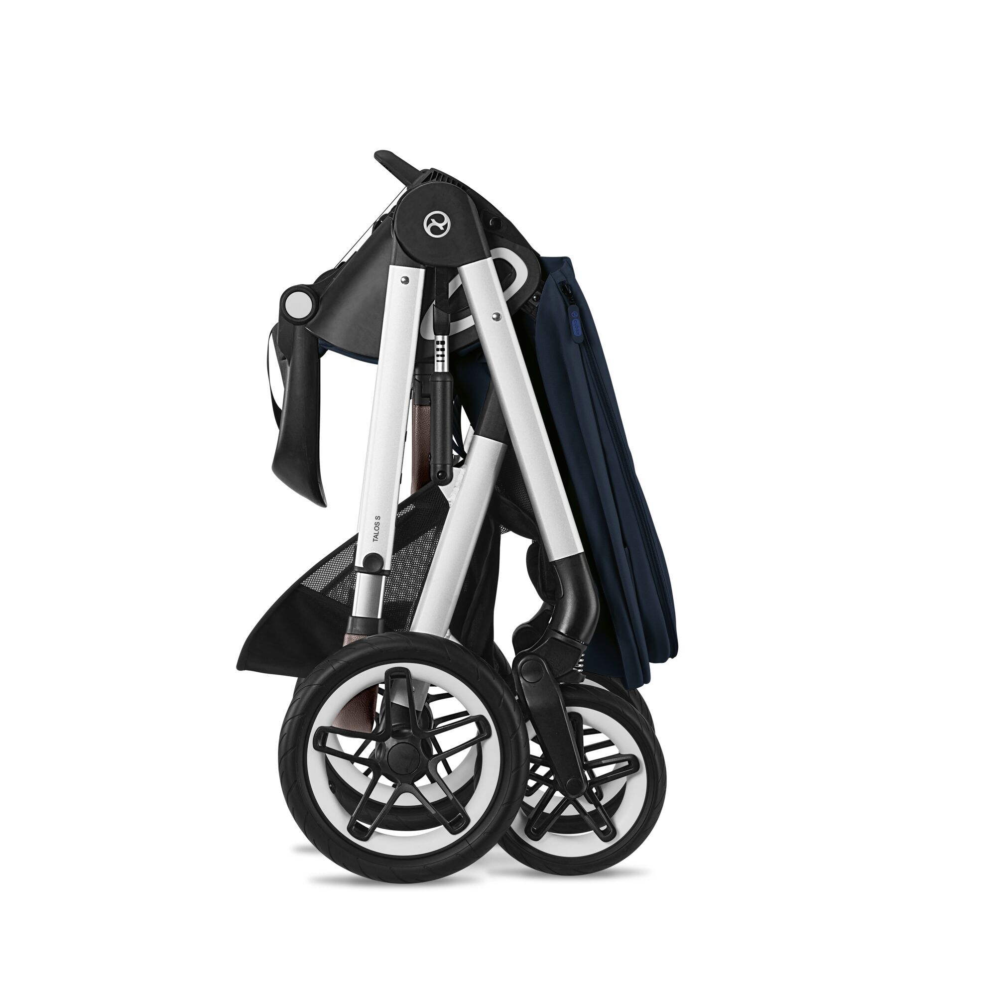 Коляская детская Cybex Talos S Lux SLV Ocean Blue с дождевиком - фото 10