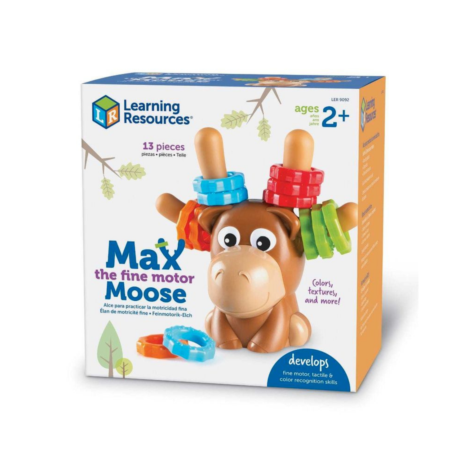 Развивающая игрушка Learning Resources ?Лось Макс. 13 элементов Learning Resources - фото 2