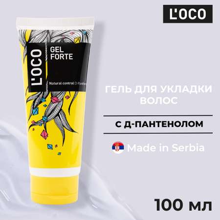 Гель для волос lOCO С сильной фиксацией