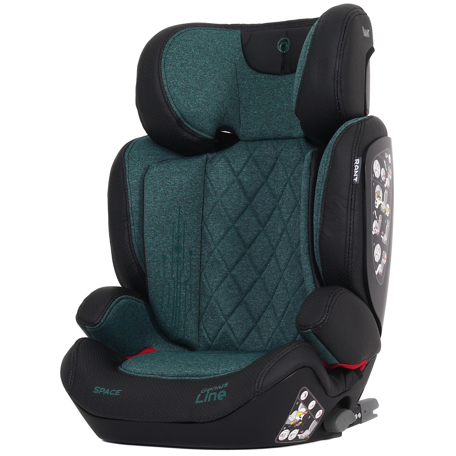 Автокресло Rant Space isofix Malachite - фото 1