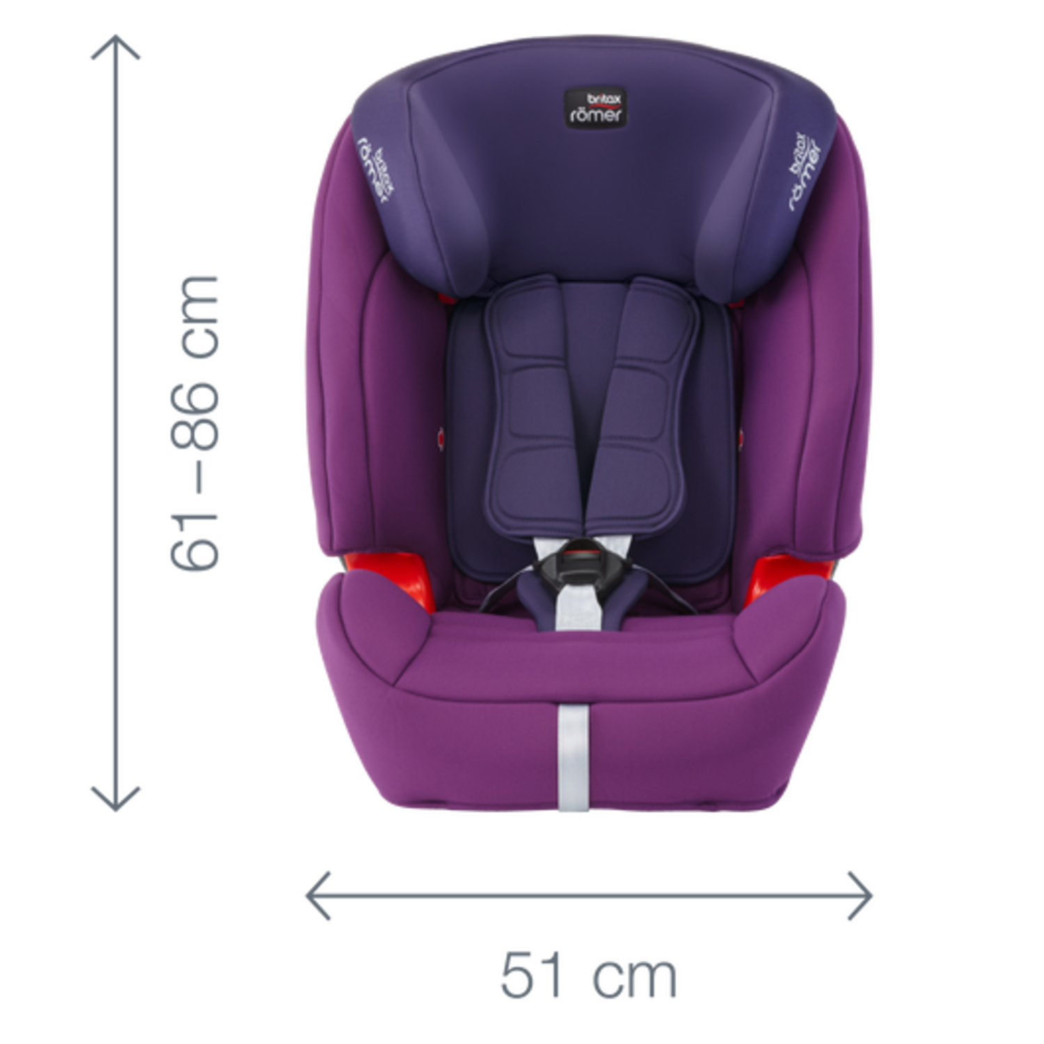 Автокресло Britax Roemer Evolva 123 Cosmos black - фото 6