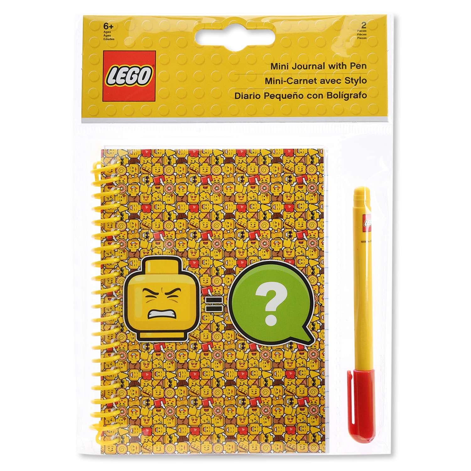 Блокнот LEGO Iconic ручка 51144 - фото 1