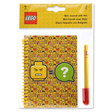 Блокнот LEGO Iconic ручка 51144