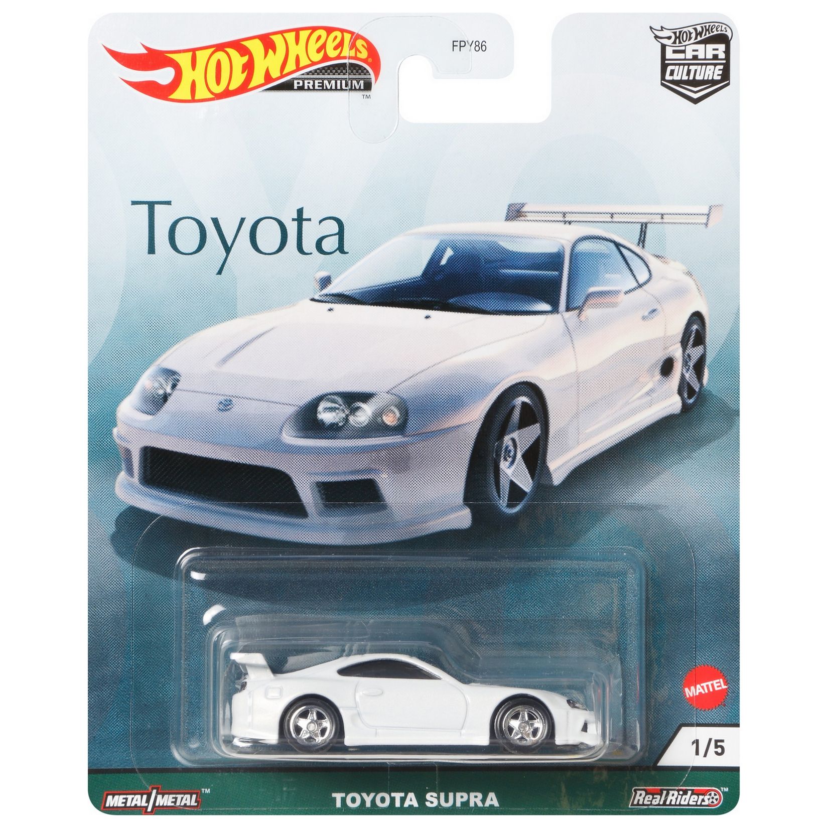 Машинка Hot Wheels Car Culture Легенда кольцевых гонок Тойота Супра GRJ96  купить по цене 1299 ₽ в интернет-магазине Детский мир