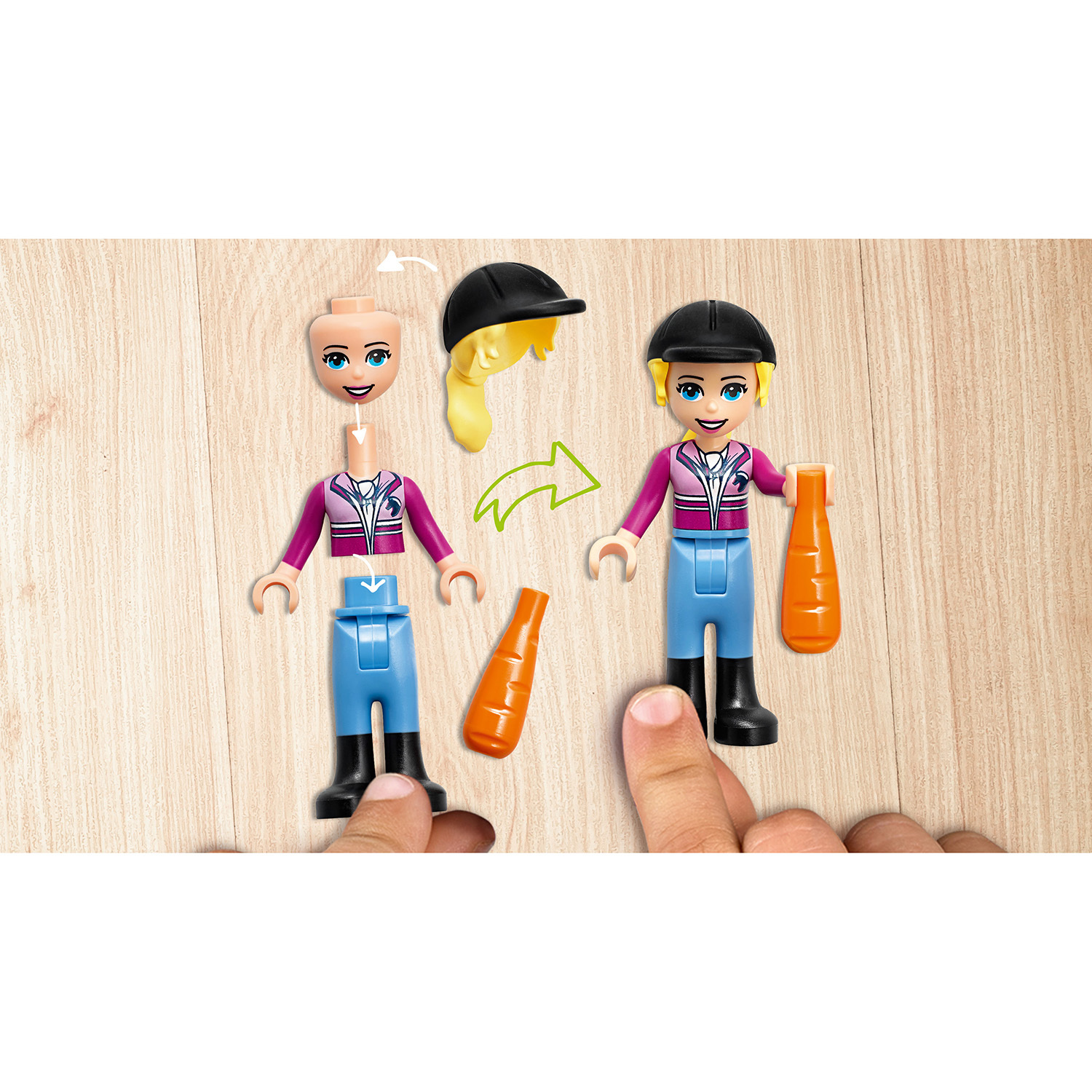 Конструктор LEGO Friends Соревнования по конкуру 41367 - фото 8