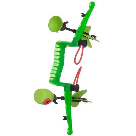 Игровой набор Junfa Лук с 2 стрелами зеленый