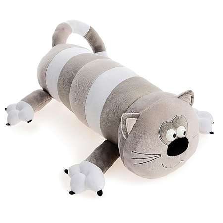 Мягкая игрушка Sima-Land «Кот-Батон» цвет серый 56 см