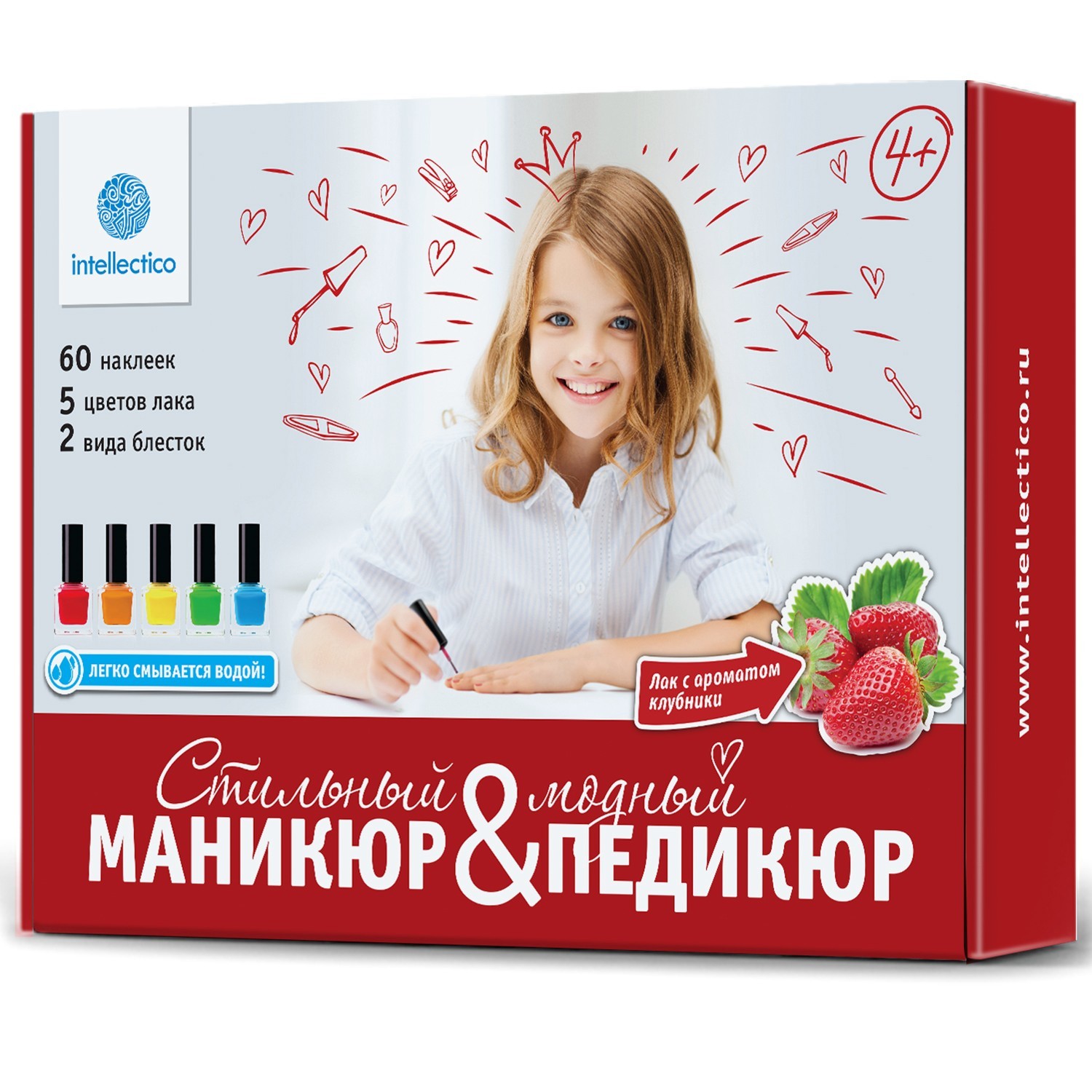 Набор маникюрный Intellectico Маникюр и педикюр большой 780 - фото 1