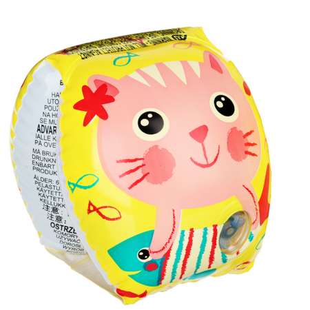 Нарукавники надувные Intex для плавания Happy kitten arn bands