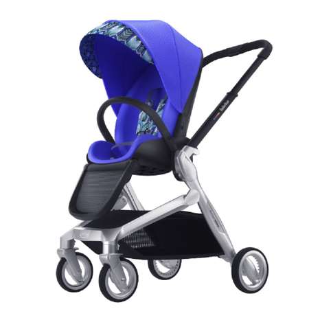 Детская коляска BeBeBus Art Plus синяя