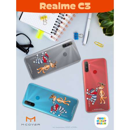 Силиконовый чехол Mcover для смартфона Realme C3 Союзмультфильм Приближения праздника