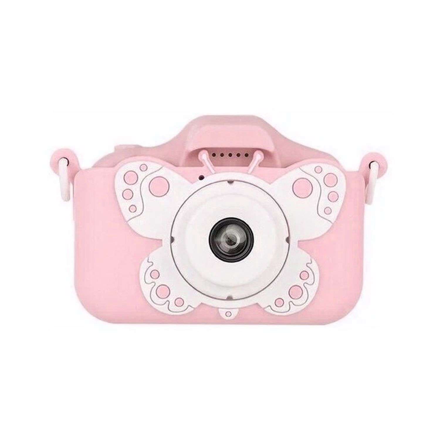 Детский фотоаппарат Seichi Бабочка розовая - фото 1
