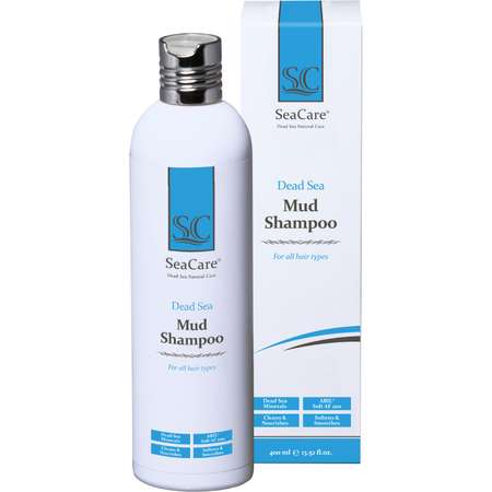 Шампунь для волос SeaCare Грязевой Мертвого моря с натуральными ингредиентами 400мл