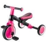 Велосипед-беговел Globber Трёхколёсный велосипед-беговел Globber Learning Trike 2 в 1 розовый