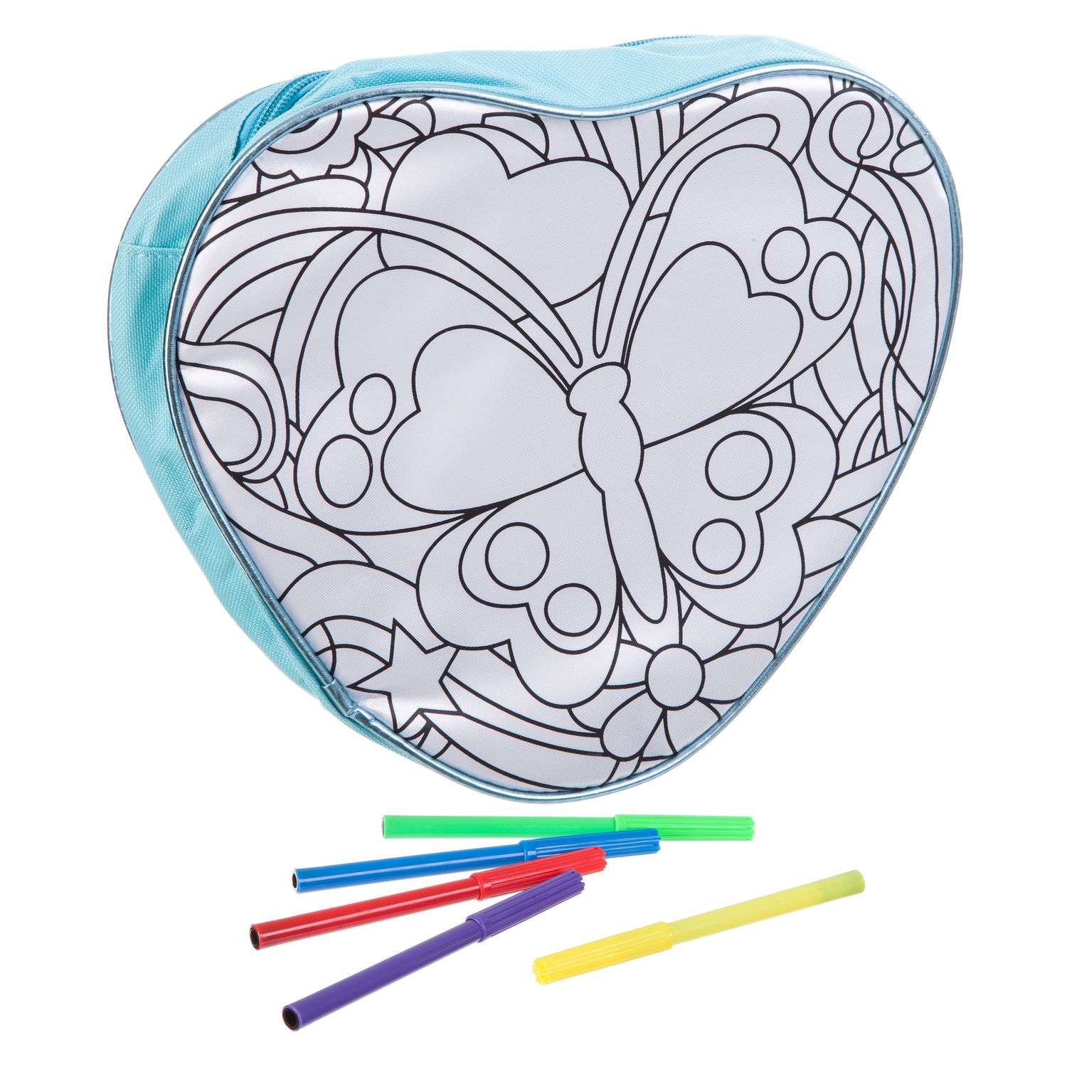 Набор для раскрашивания BONDIBON Рюкзачок в форме сердца - фото 2