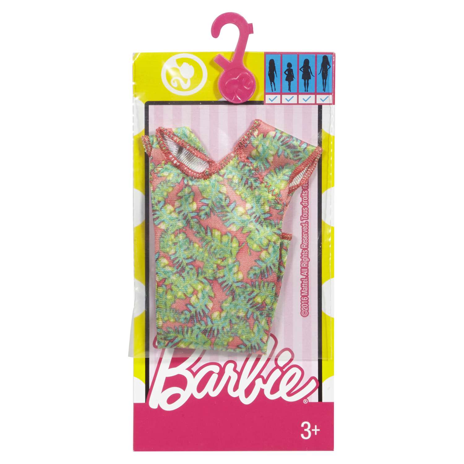 Универсальные платья Barbie для кукол Barbie в ассортименте FCT12 - фото 7