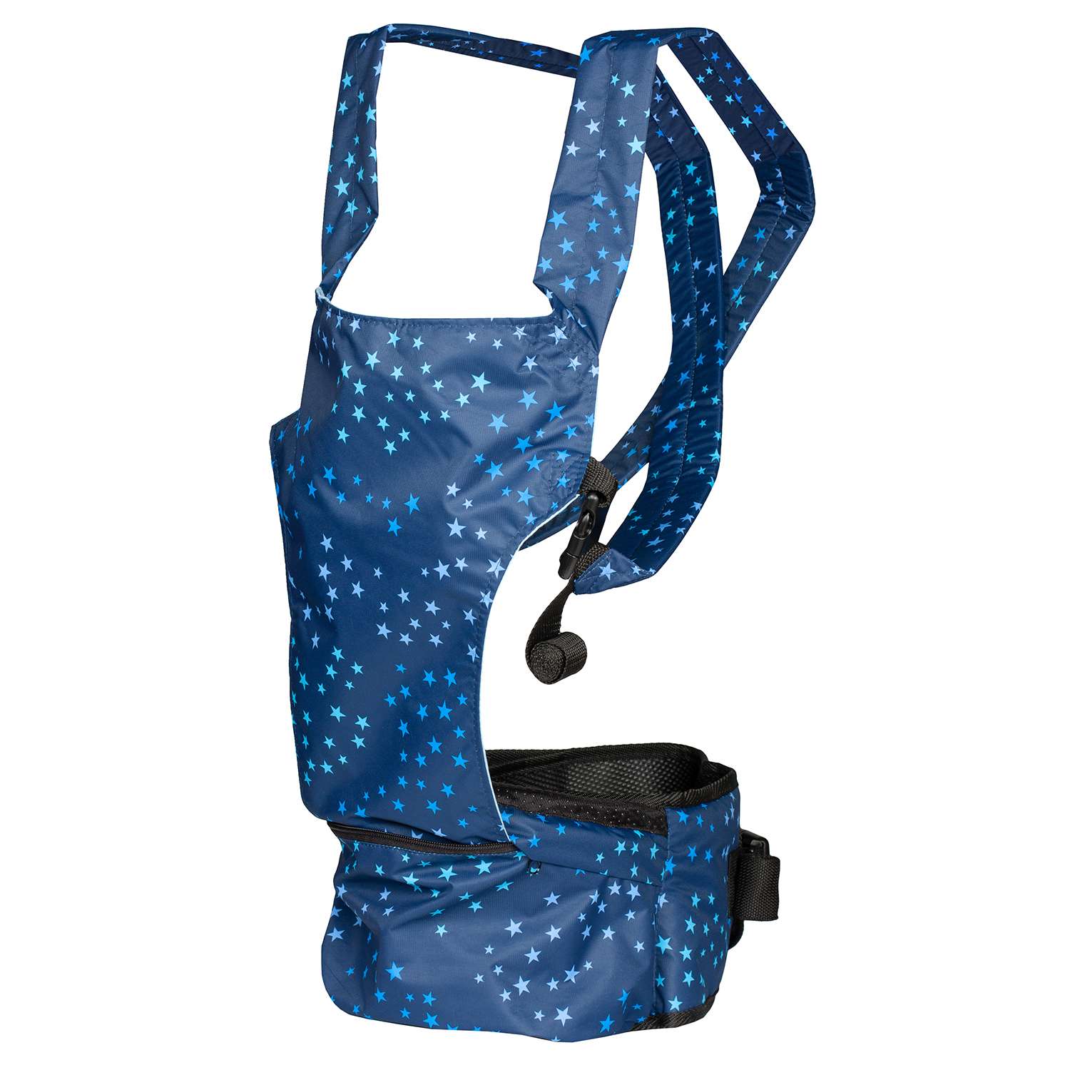 Хипсит-рюкзак Чудо-чадо со спинкой «‎Непоседа» звездочки синий - фото 1