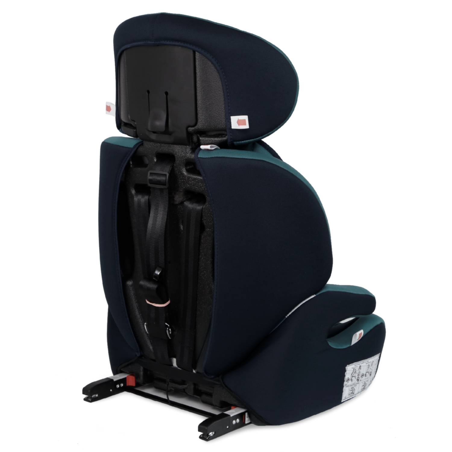 Автокресло Babyton Drive Fix Indigo-Aqua Isofix 1/2/3 (9-36 кг) - фото 18