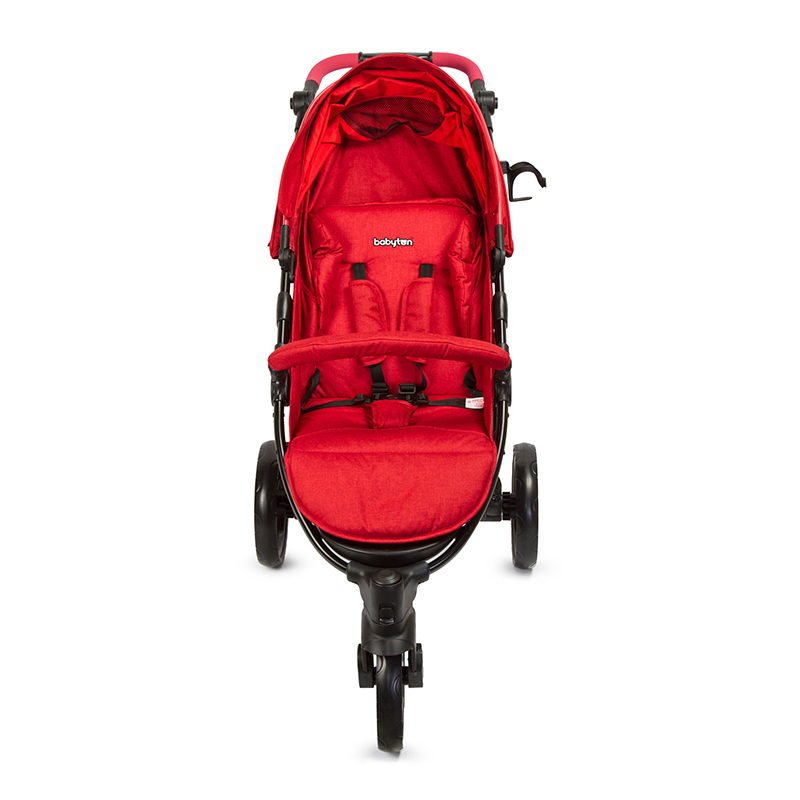 Прогулочная коляска Babyton Trio Red - фото 14