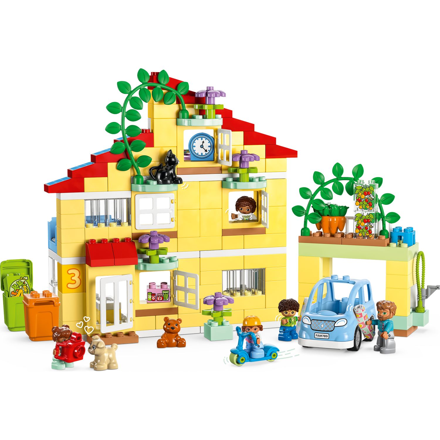 Конструктор LEGO DUPLO Family House 3в1 10994 купить по цене 14999 ₽ в  интернет-магазине Детский мир