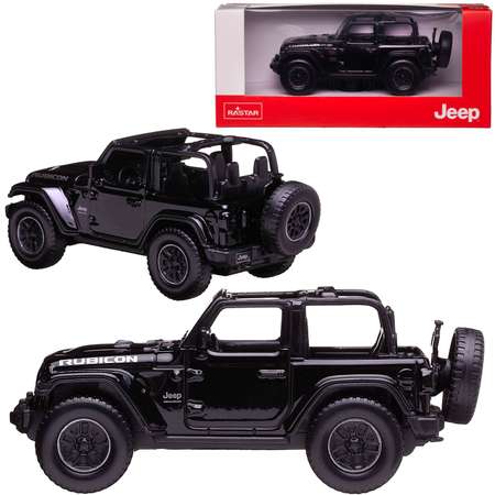 Автомобиль Rastar Jeep 1:43 без механизмов черный