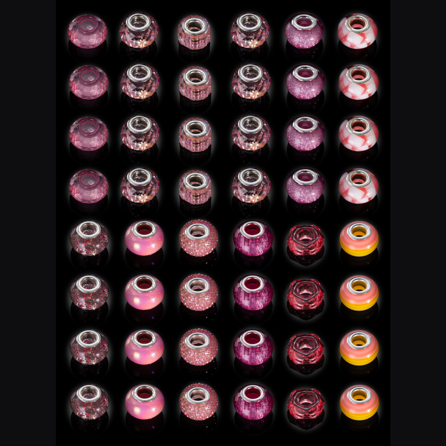 Наборы для создания украшений NRAVIZA Детям браслеты розовые - фото 10