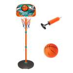 Спортивный игровой набор WiMI детское баскетбольное кольцо с сеткой щитом и стойкой