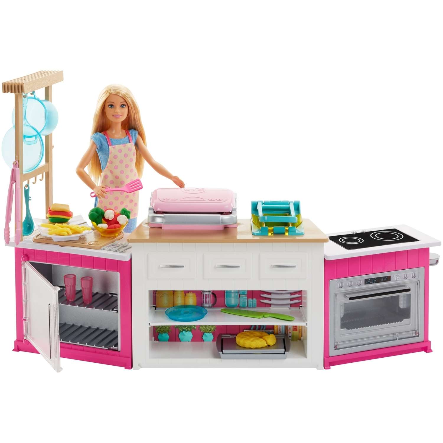 Набор игровой Barbie Супер кухня с куклой FRH73 FRH73 - фото 27