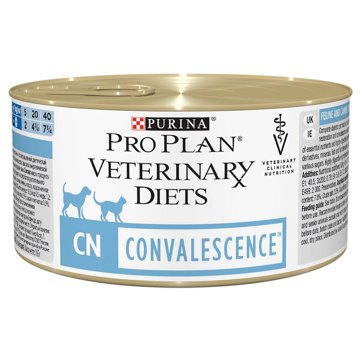 Корм для кошек и собак Purina Pro Plan Veterinary diets СN при выздоровлении консервированный 195г - фото 1
