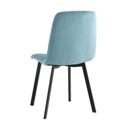 Комплект стульев Фабрикант 2 шт Oliver Square велюр пыльно-голубой