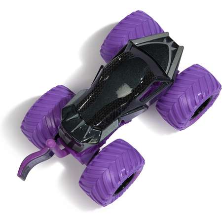 Монстр-трак Monster Jam Marvel Black Panther 1:64 фиолетовый