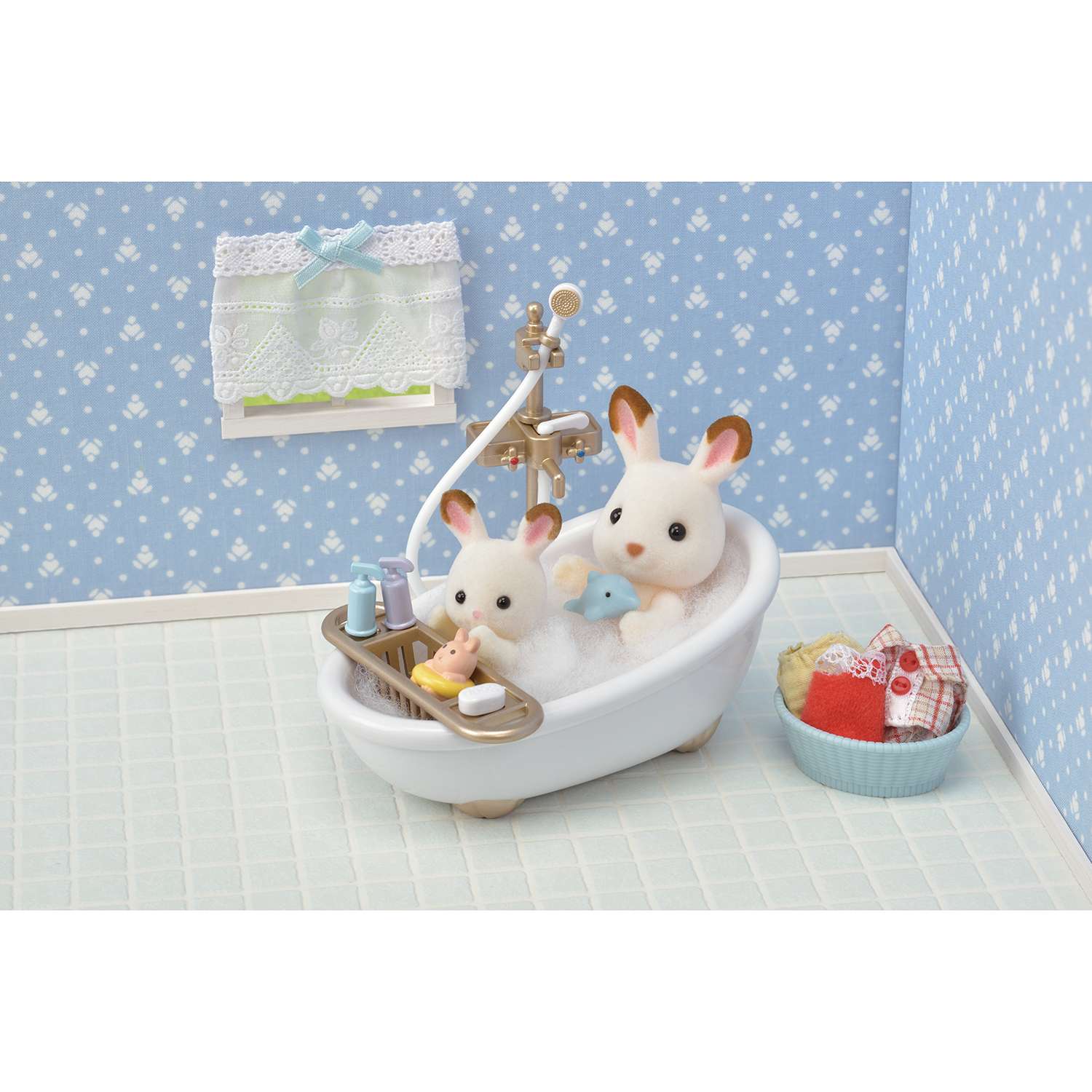 Набор Sylvanian Families Мебель для ванной комнаты 5286 - фото 6